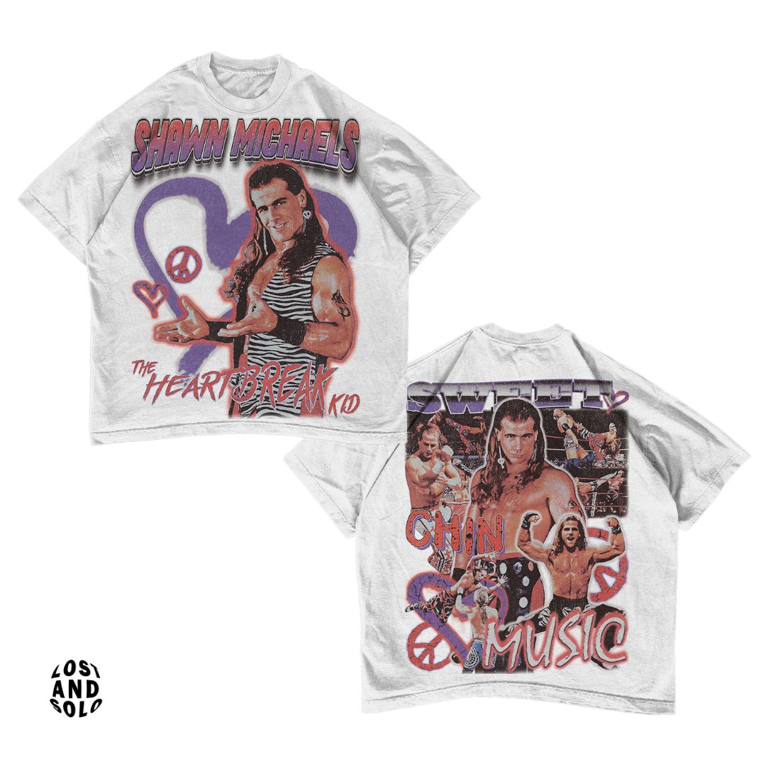 SHAWN MICHAELS 'HVYBOX' T-SHIRT