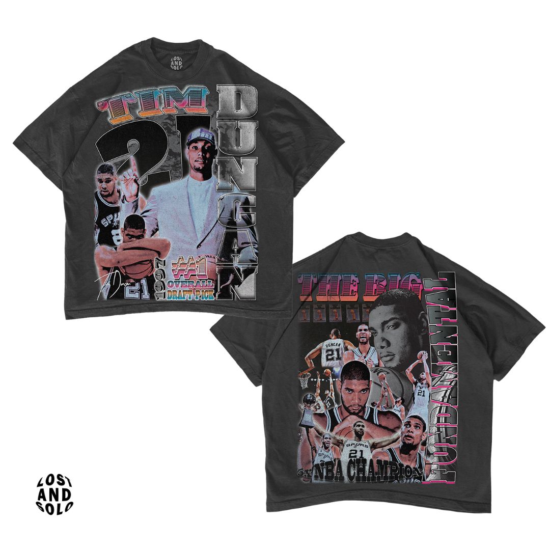TIM DUNCAN 'HVYBOX' T-SHIRT