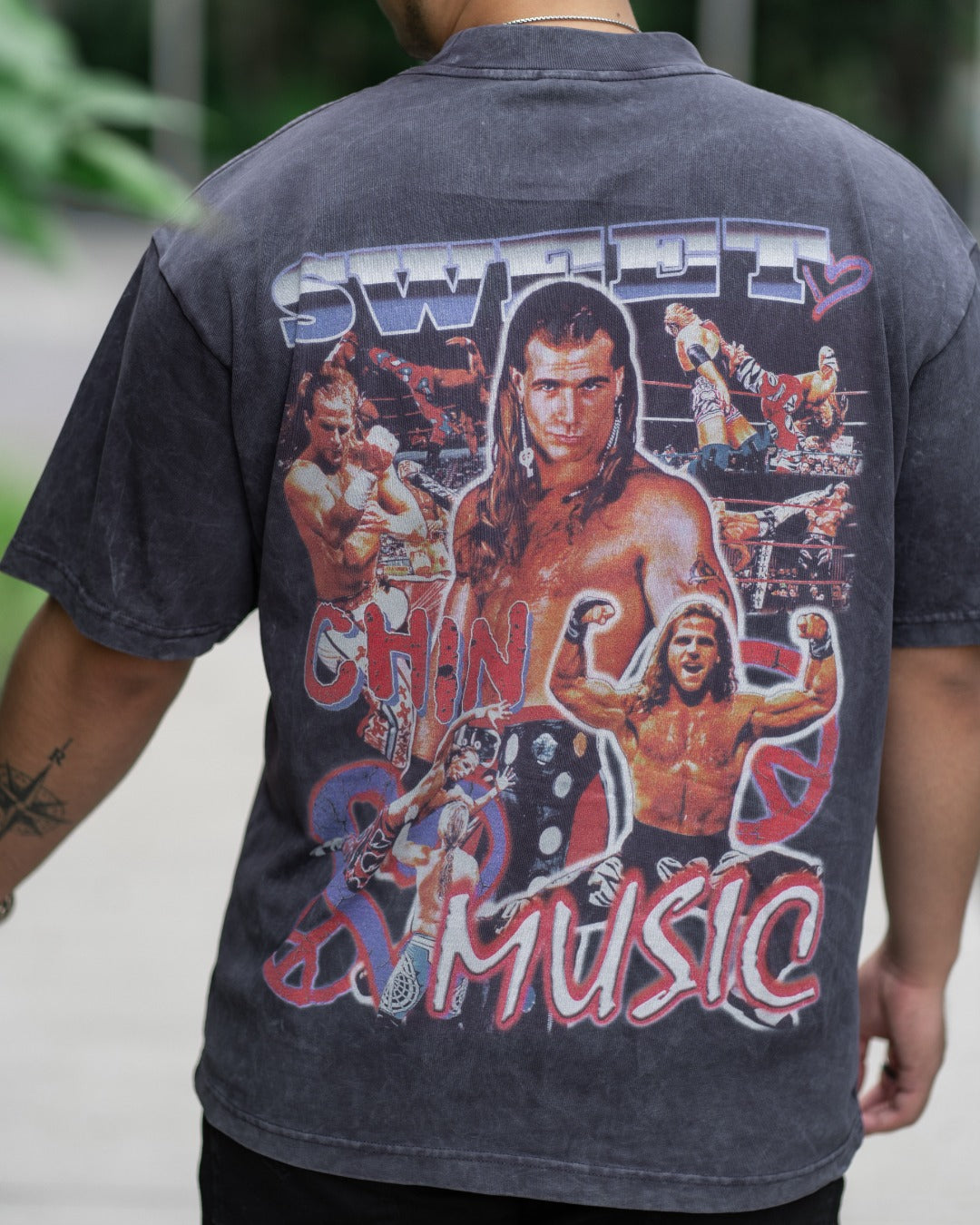 SHAWN MICHAELS 'HVYBOX' T-SHIRT