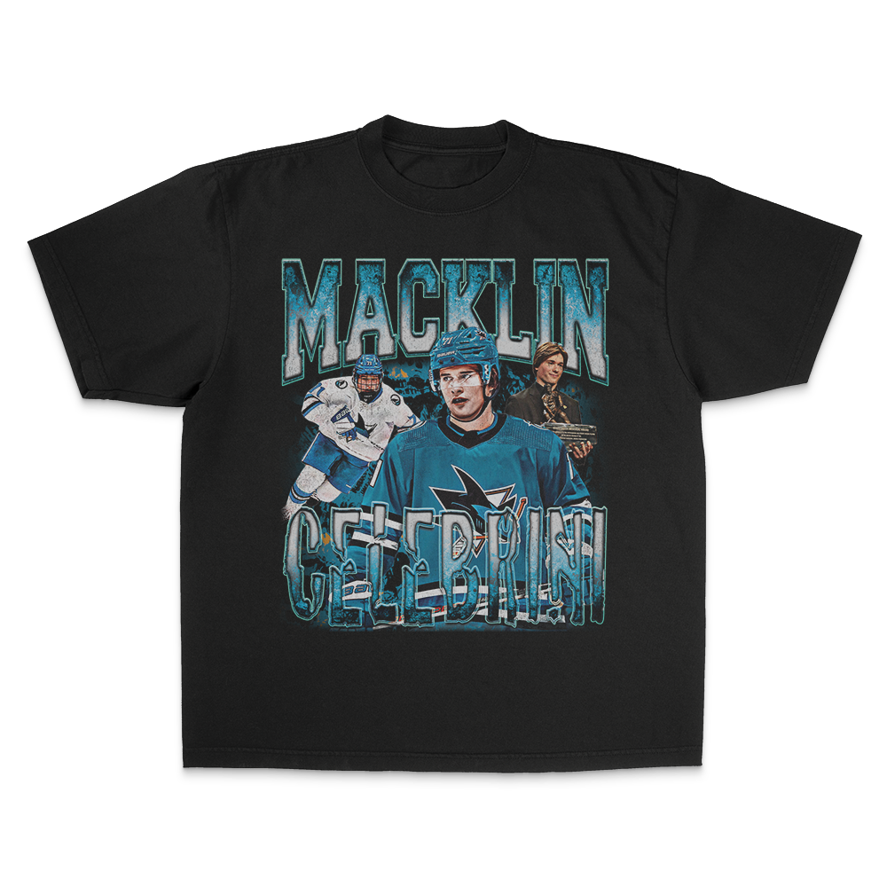 Macklin Celebrini Shirt Macklin Celebrini Graphic Tee LOSTandSOLO