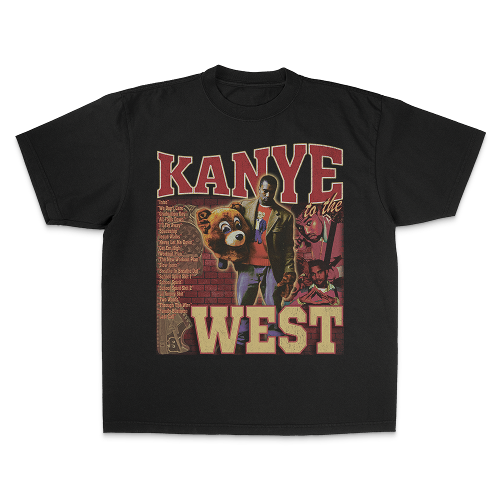 Kanye West - The College Dropout Shirt - Vintage Heavyweight ...