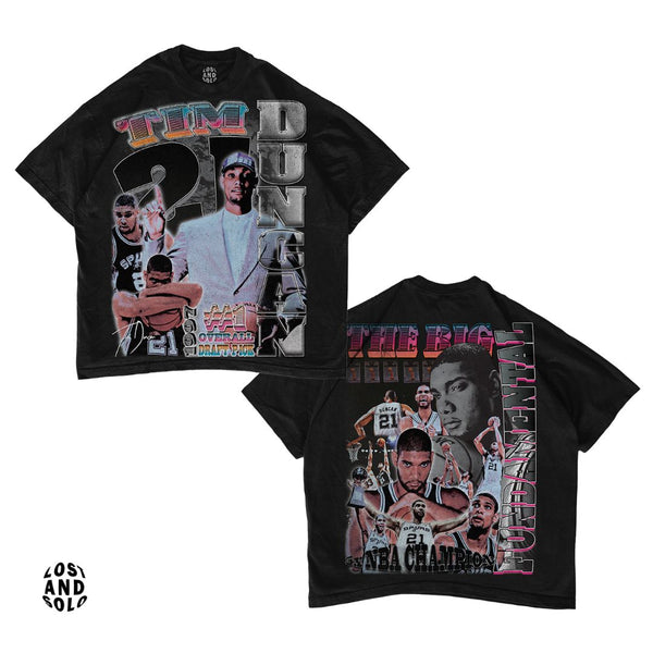 TIM DUNCAN 'HVYBOX' T-SHIRT – LOSTandSOLO