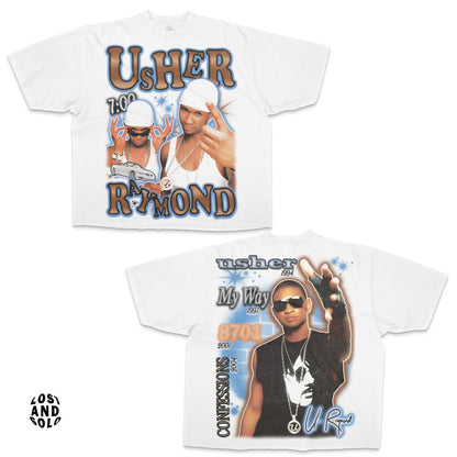 USHER 'HVYBOX' T-SHIRT