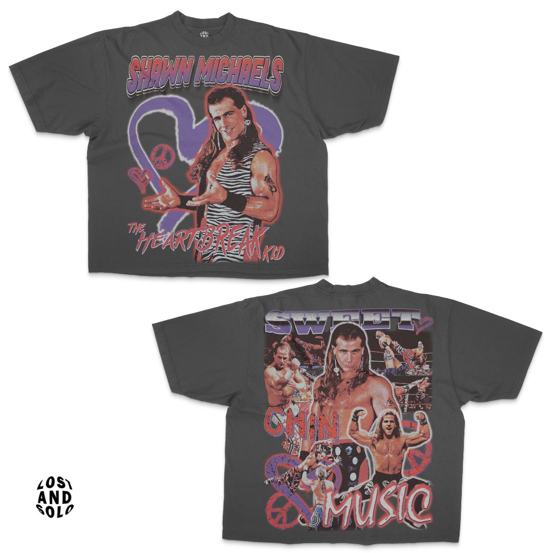 SHAWN MICHAELS 'HVYBOX' T-SHIRT