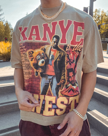 Kanye West - "The College Dropout" 'HVYBOX' T-Shirt